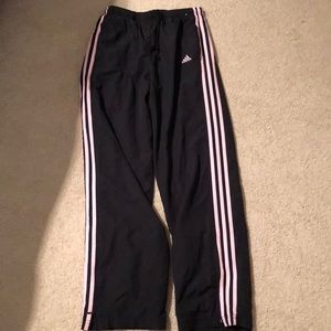 Adidas swishy pants